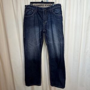 38x34 Express men’s jeans Kingston classic fit regular rise boot cut